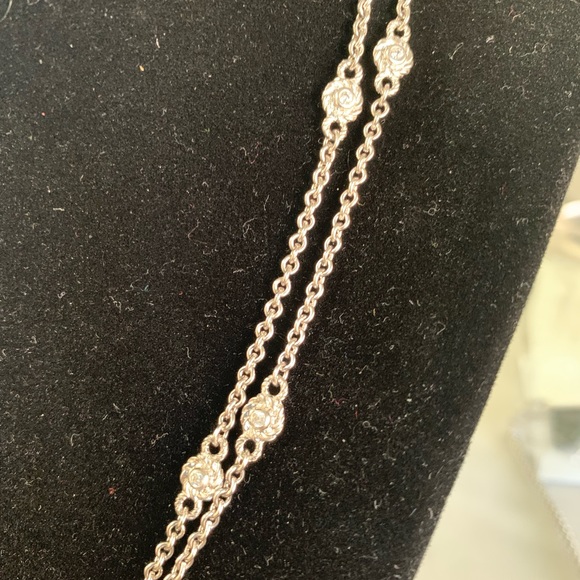 Judith Ripka necklace silver - Picture 3 of 5